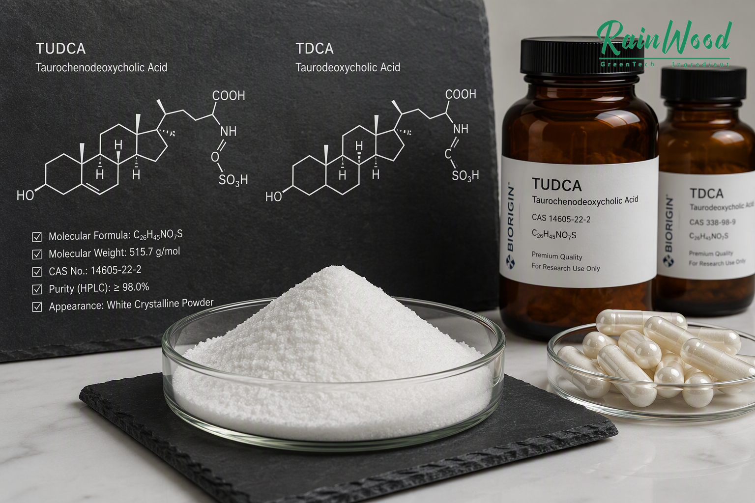 TUDCA or Taurodeoxycholic Acid? The Similar-Name Trap in Bile Acid Procurement