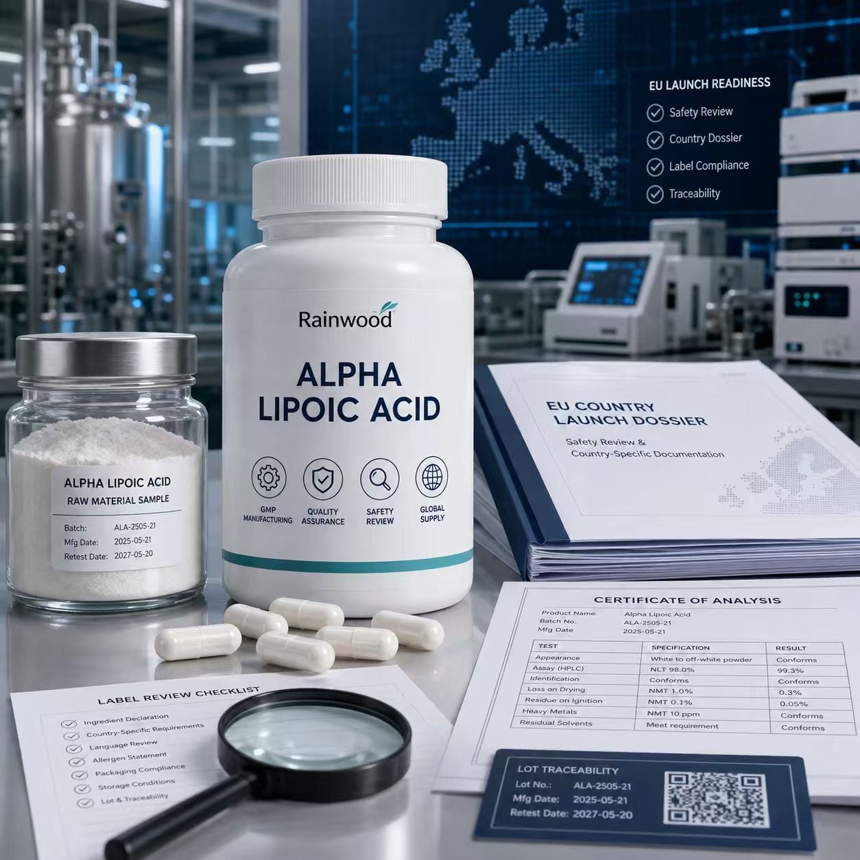 Selling Alpha Lipoic Acid in Europe The IAS Safety Question Buyers Cannot Ignore