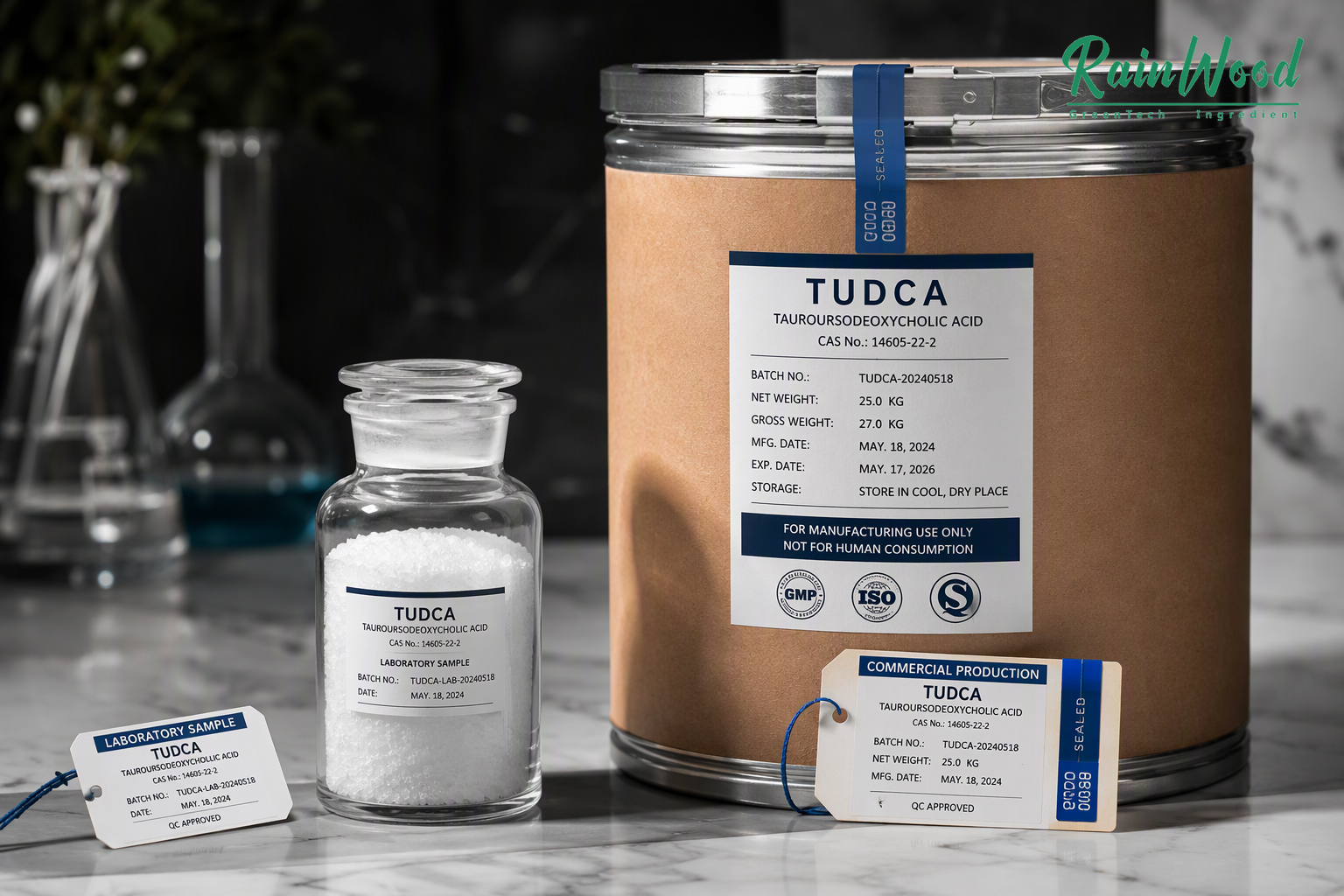 TUDCA Sample to Bulk: How Purity and Color Can Drift Between Lots