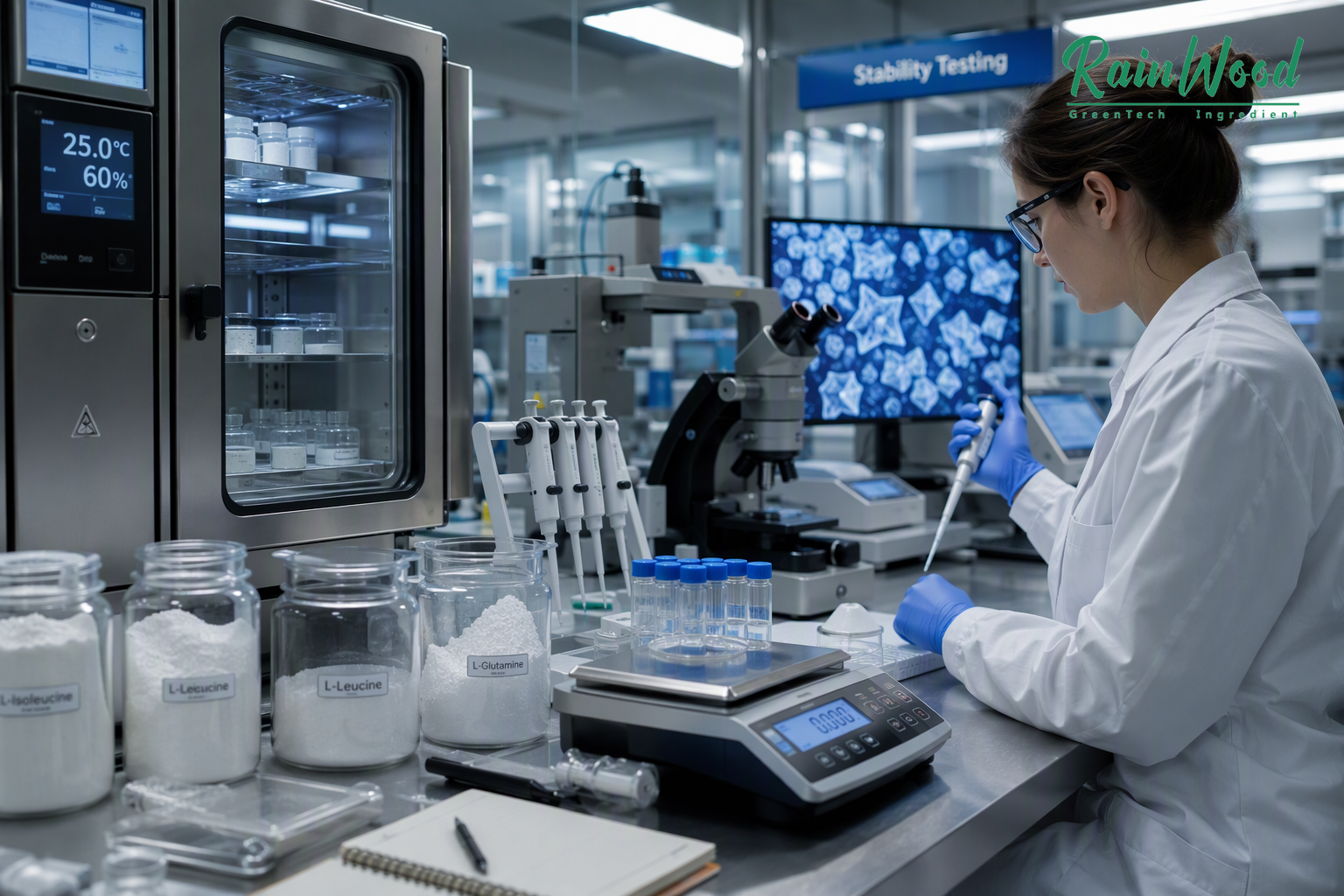 Nutraceutical Formulation Stability and Microscopic Testing for Stick Pack Blends