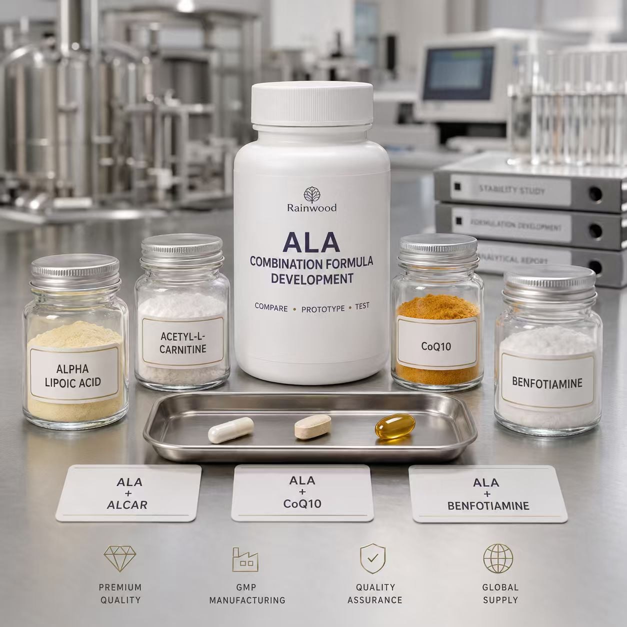 ALA Plus ALCAR CoQ10 or Benfotiamine Which Formula Can You Defend