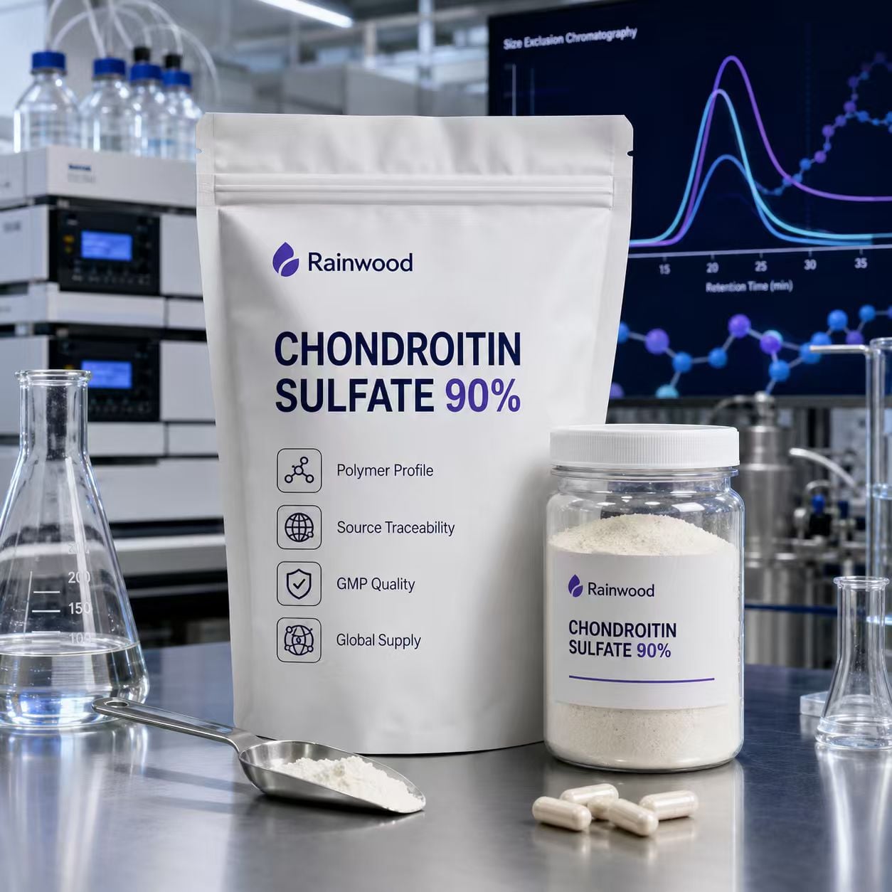 Same 90 Percent Chondroitin Different Polymer What Molecular Profile Changes