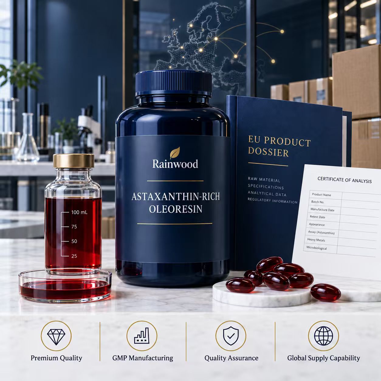 Astaxanthin in the EU: The 8 mg Limit, Oleoresin Label, and Import Dossier Buyers Need