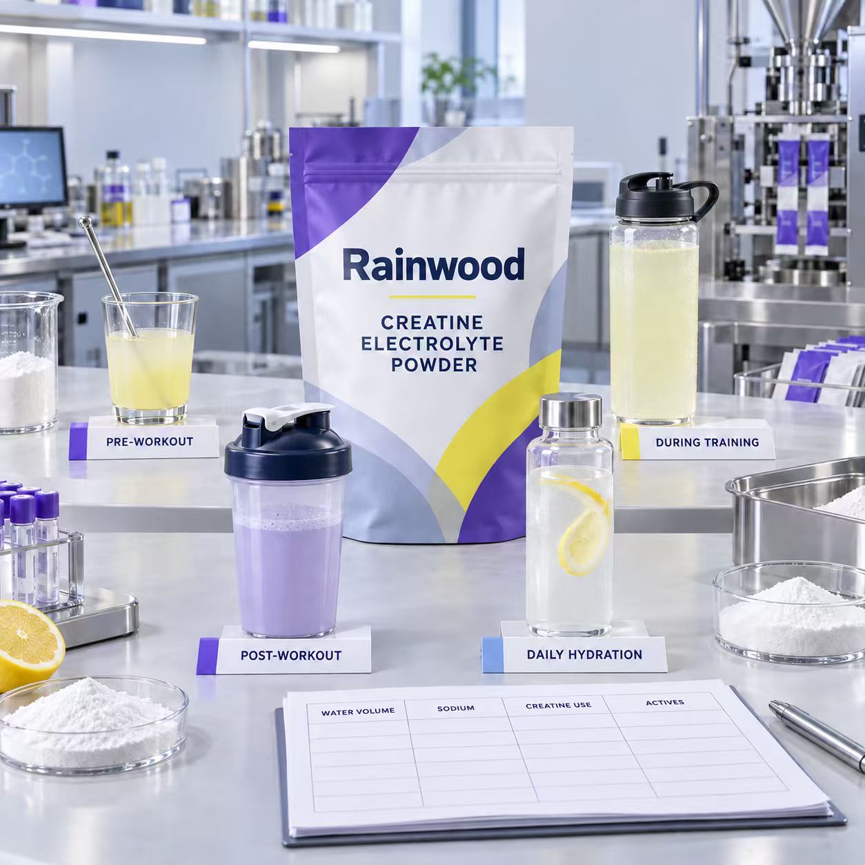 Pre-Workout During Training or Daily Hydration The Use Case Changes the Formula