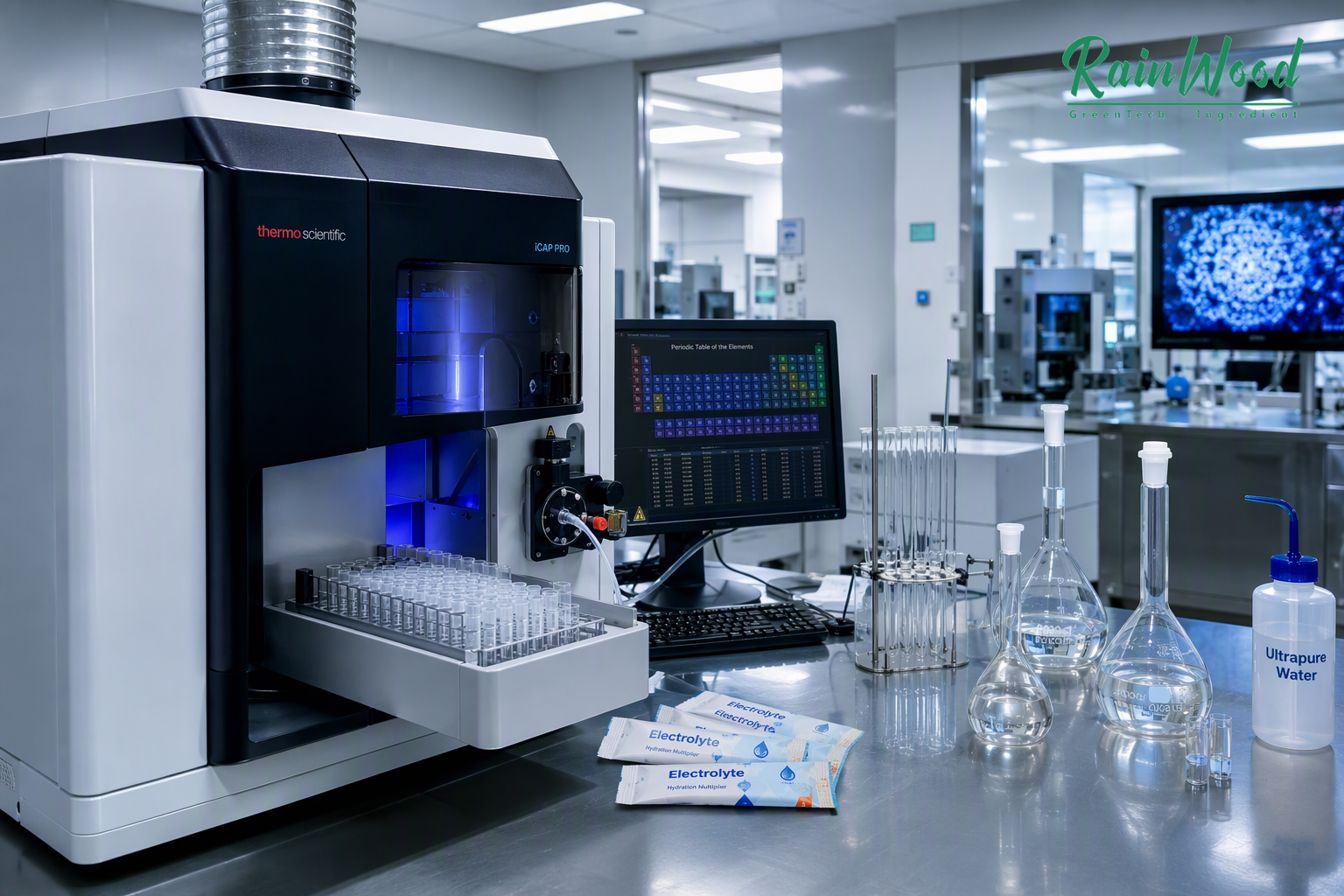 ICP-MS Spectrometry Mineral Testing Laboratory for Dietary Supplements