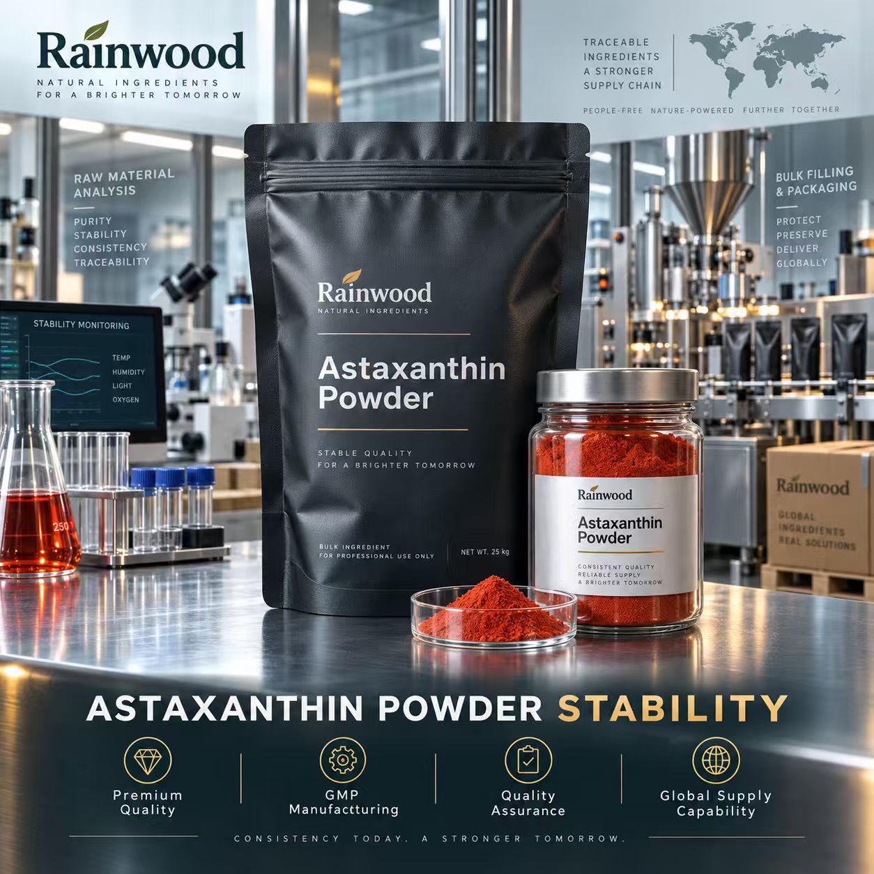 Why Your Astaxanthin Powder Turns Brown, Clumps, or Loses Color