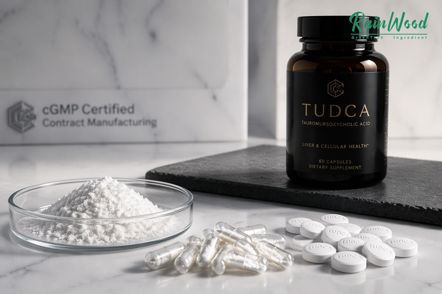 TUDCA Powder, Capsules, or Tablets? Match the Grade to the Format