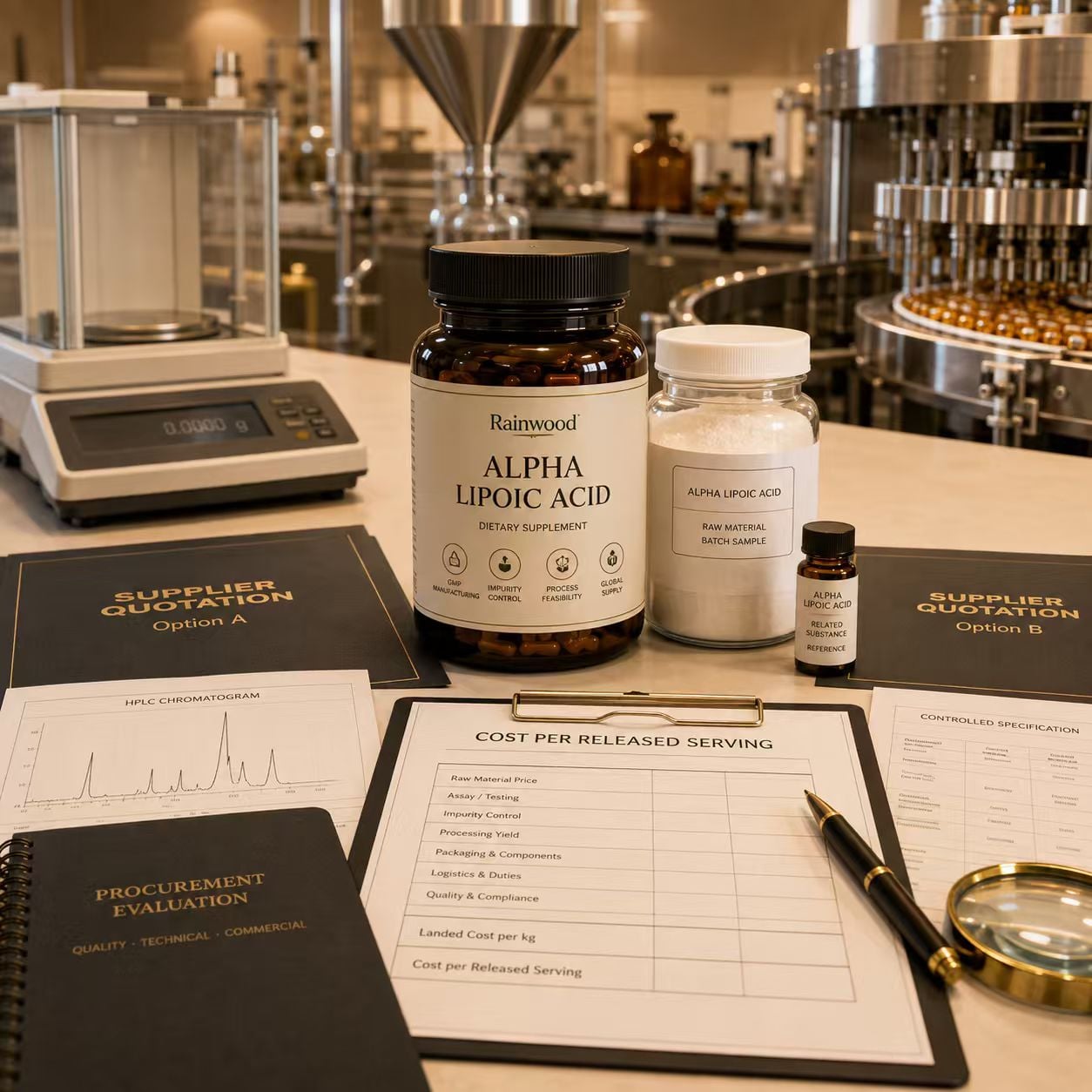 The Cheap Alpha Lipoic Acid Quote That Hides Polymer and Impurity Costs