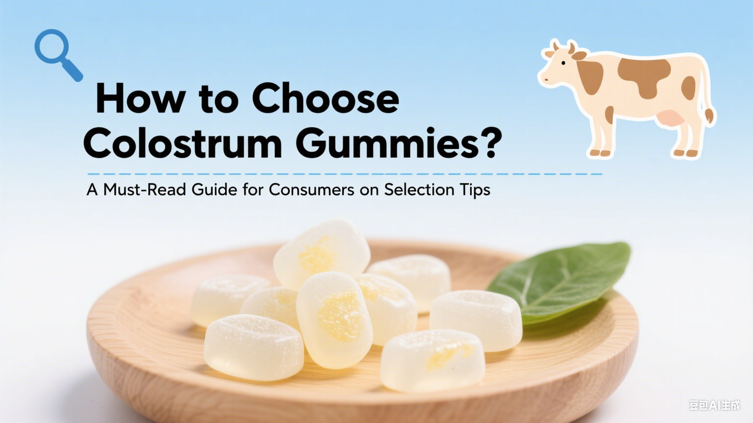 How to Choose Colostrum Gummies? A Must-Read Guide for Consumers on Selection Tips and Pitfall Avoidance​