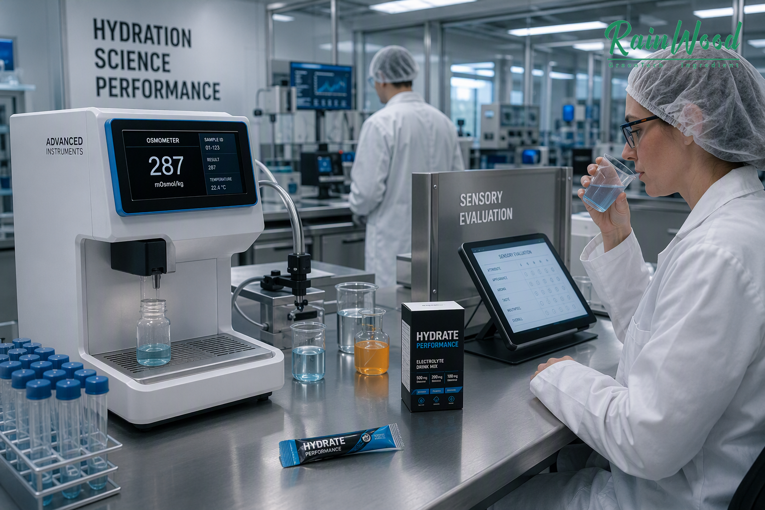 Osmolarity and Electrolyte Concentration Testing Laboratory for Stick Packs
