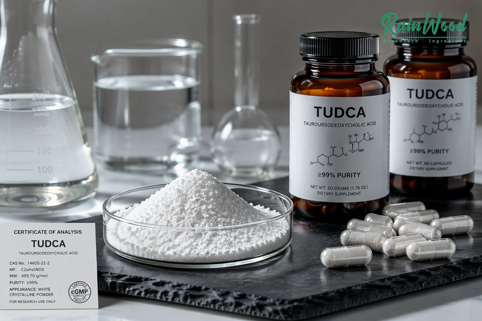 98% TUDCA Is Not the Whole Specification