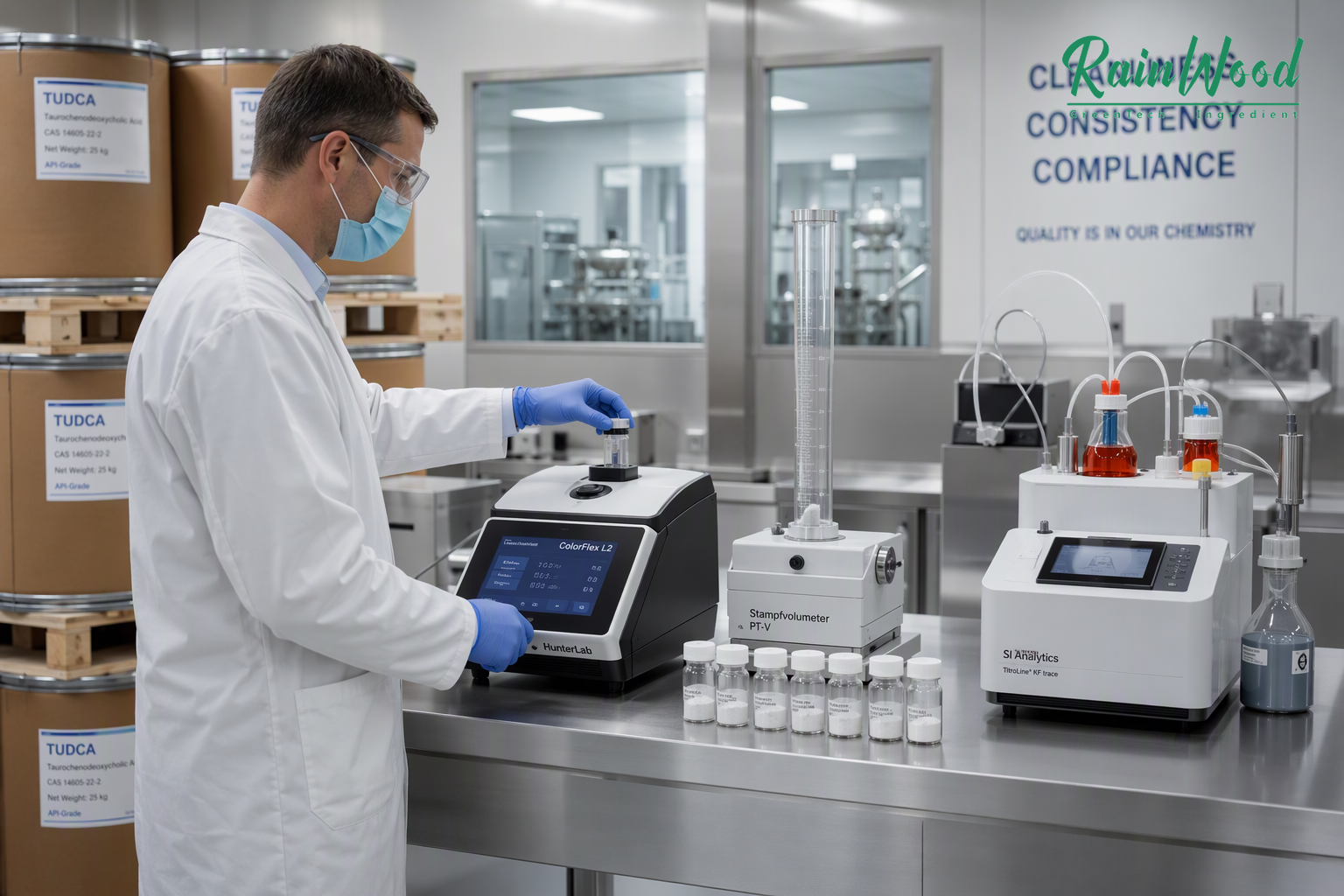 TUDCA Sample to Bulk Decision Gate and Pass Hold Reject Protocol