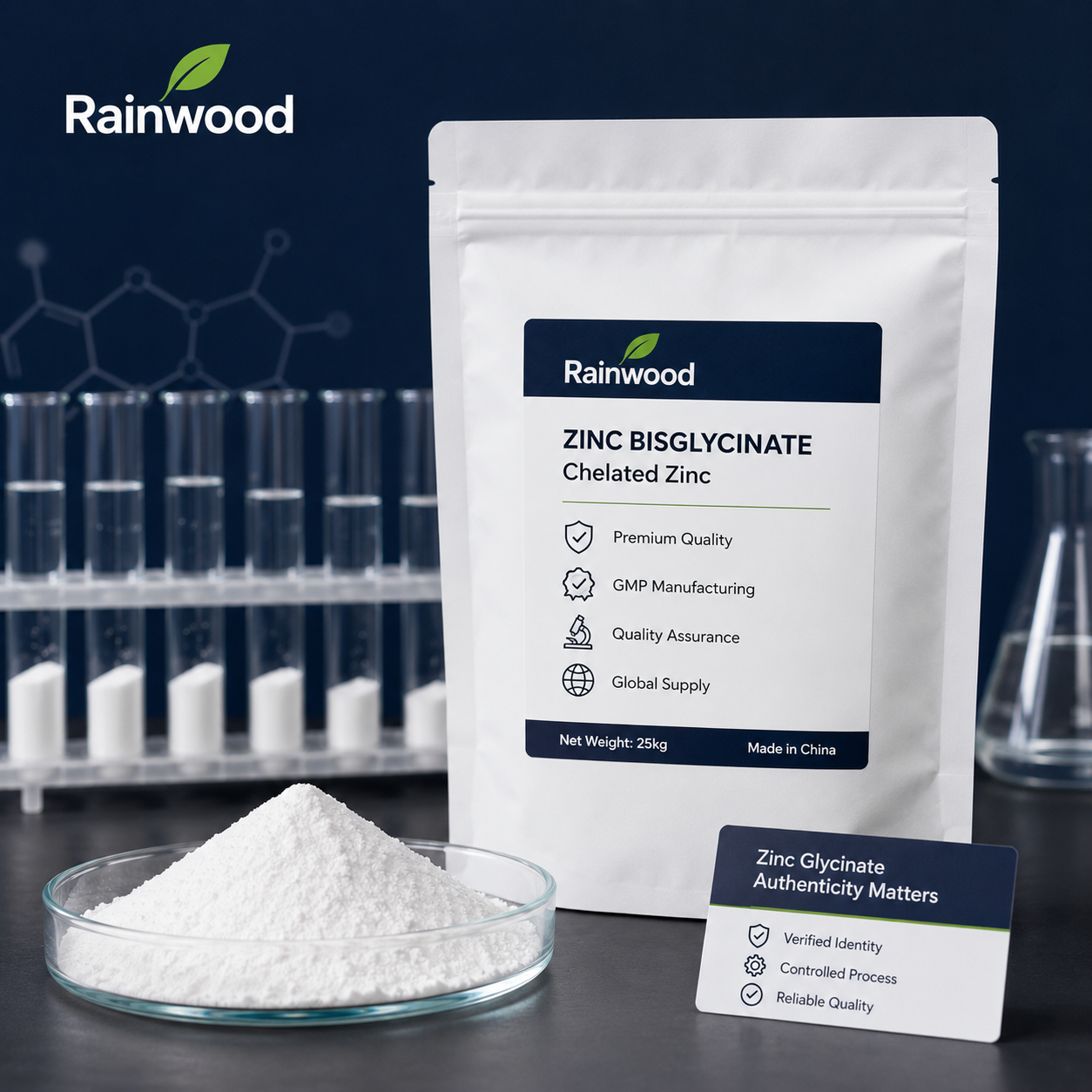 Zinc Oxide Plus Glycine Is Not Automatically Zinc Bisglycinate - The Raw Material Trap Importers Miss