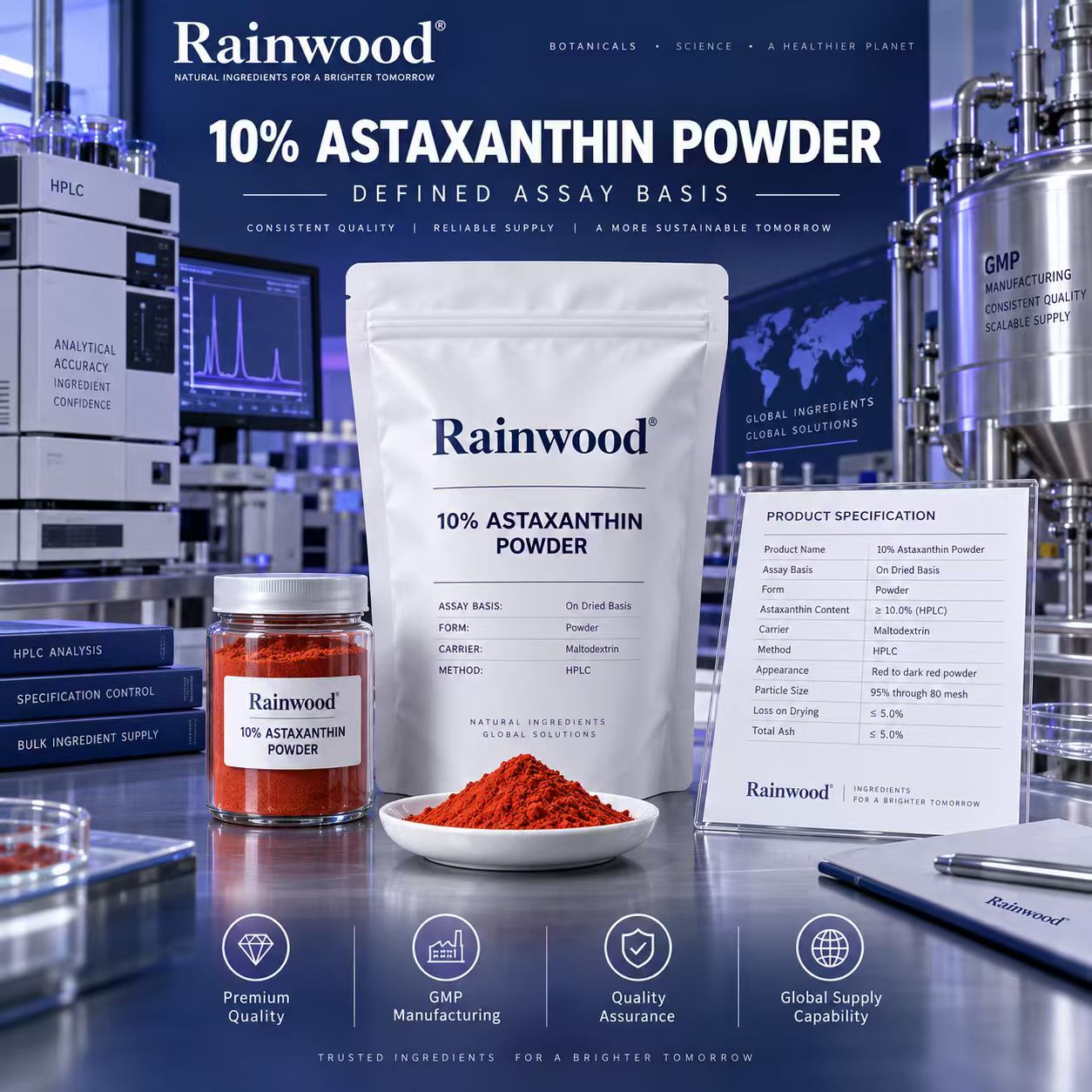 Your 10% Astaxanthin Powder May Not Be the Same 10% You Quoted