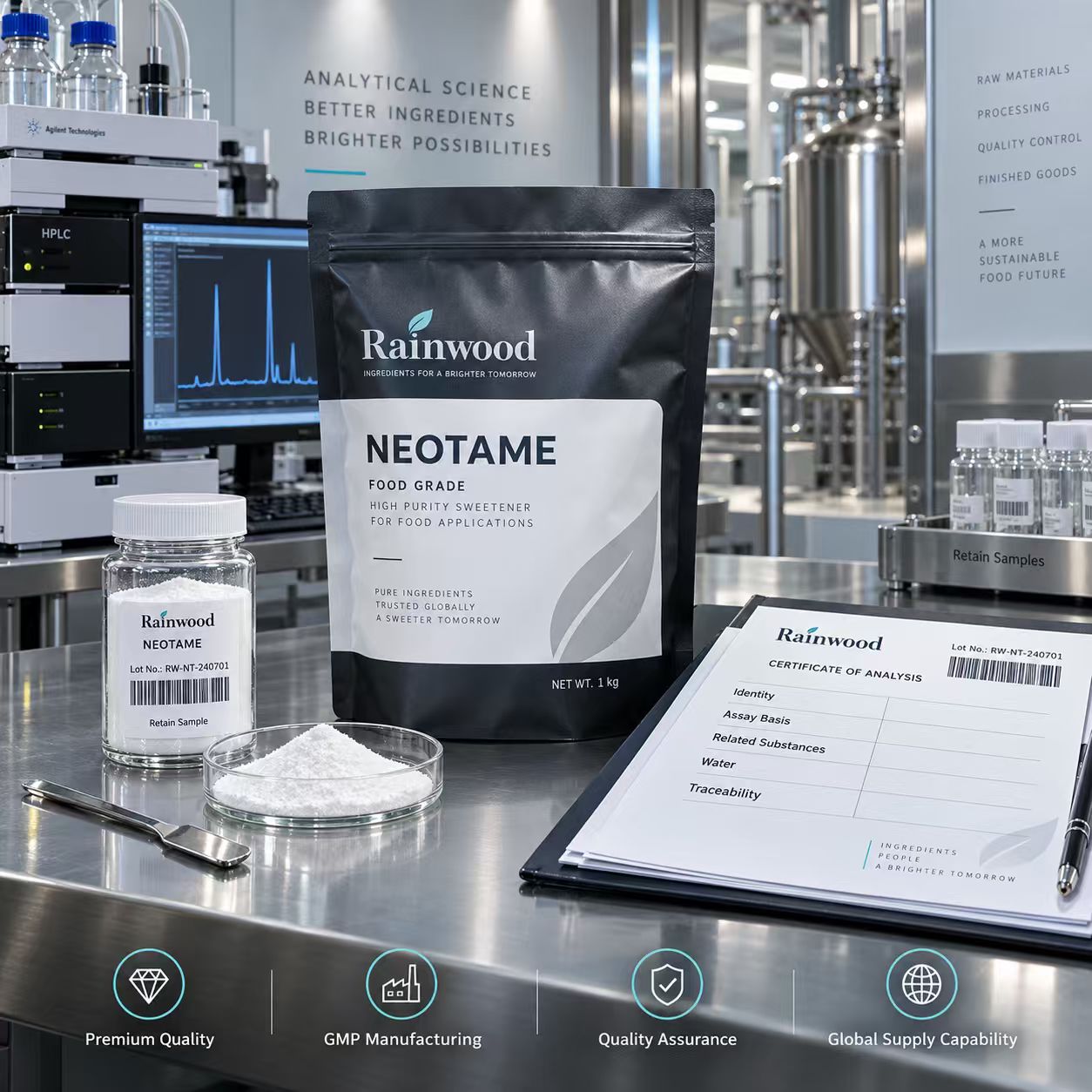 The Cheap Neotame Quote That Hides Related Substances and Testing Gaps