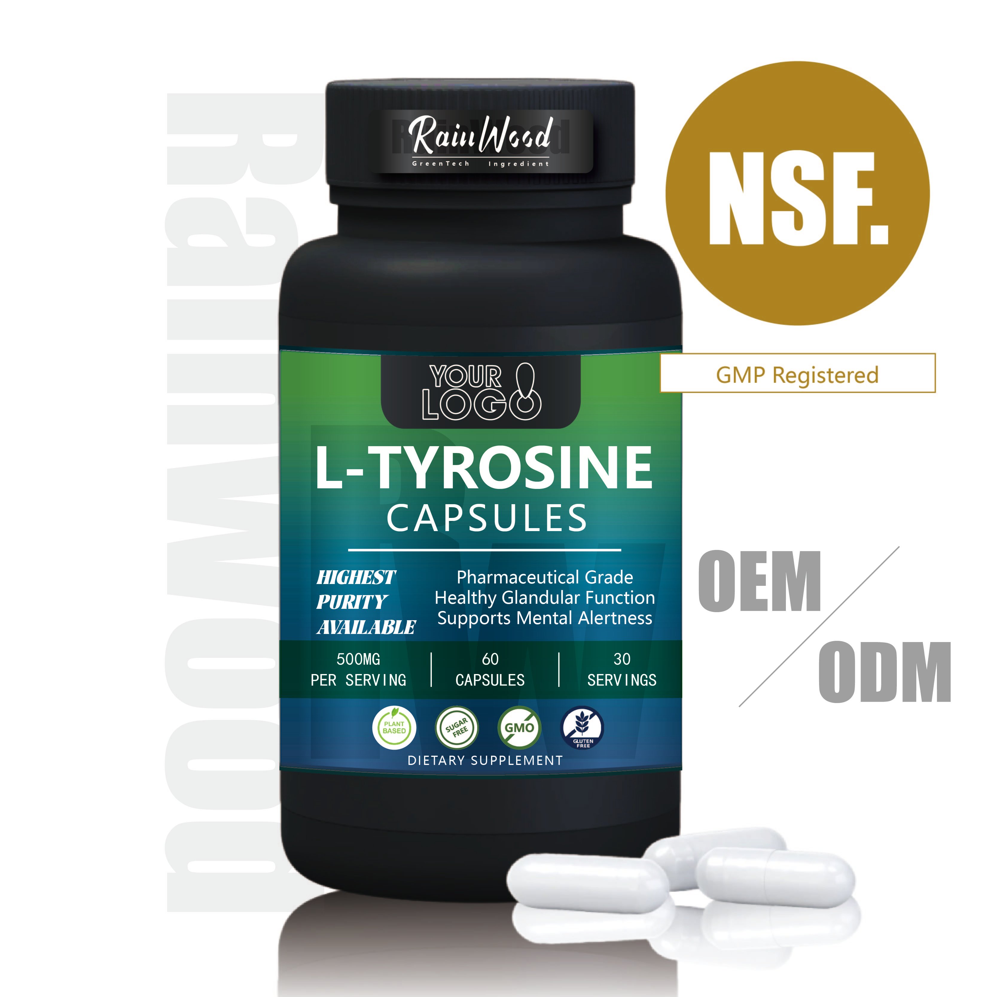 L Tyrosine 500mg Capsules