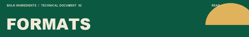 Magnesium Glycinate Powder — Formats