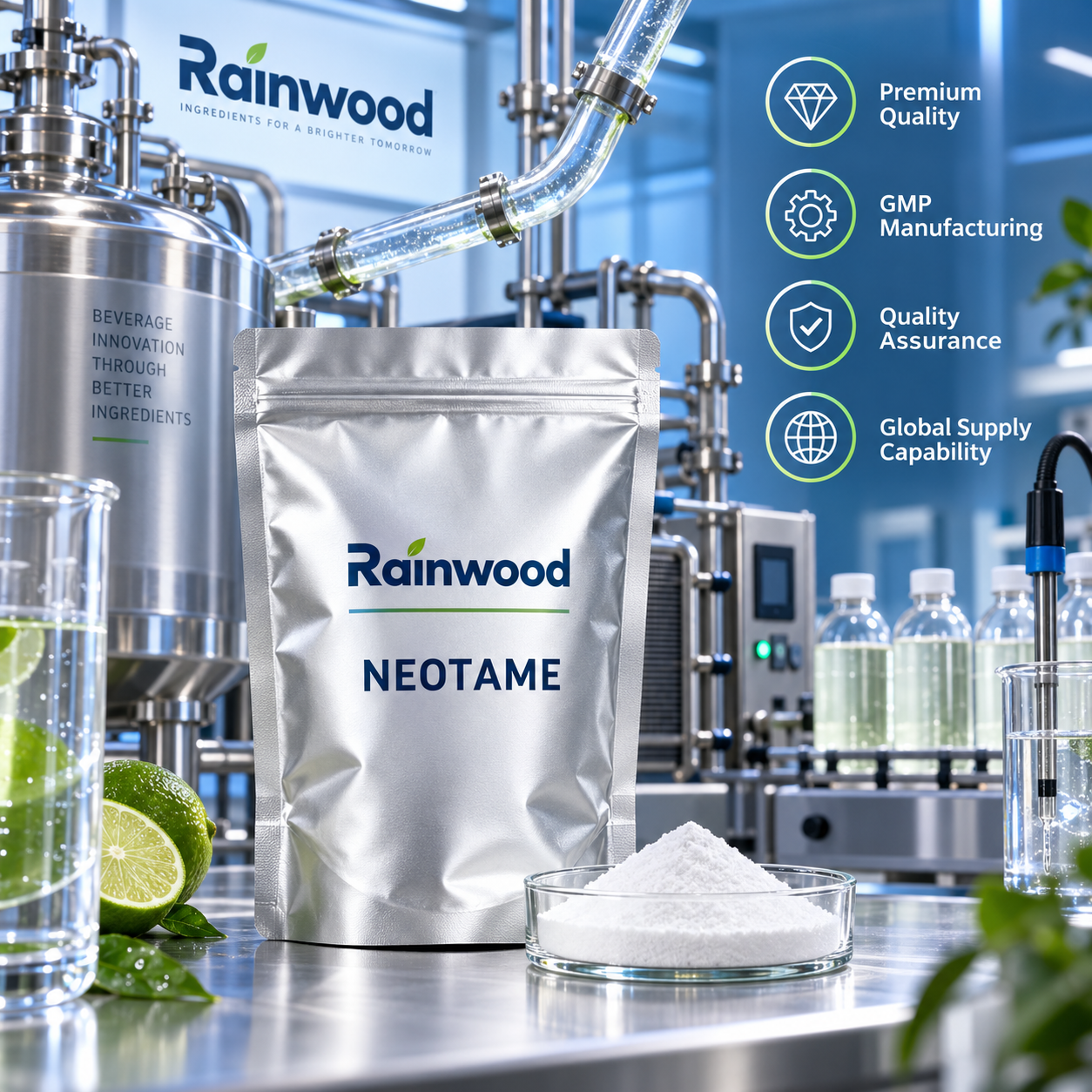 Neotame in Beverages: pH, Pasteurization, and Shelf Life Are One Decision