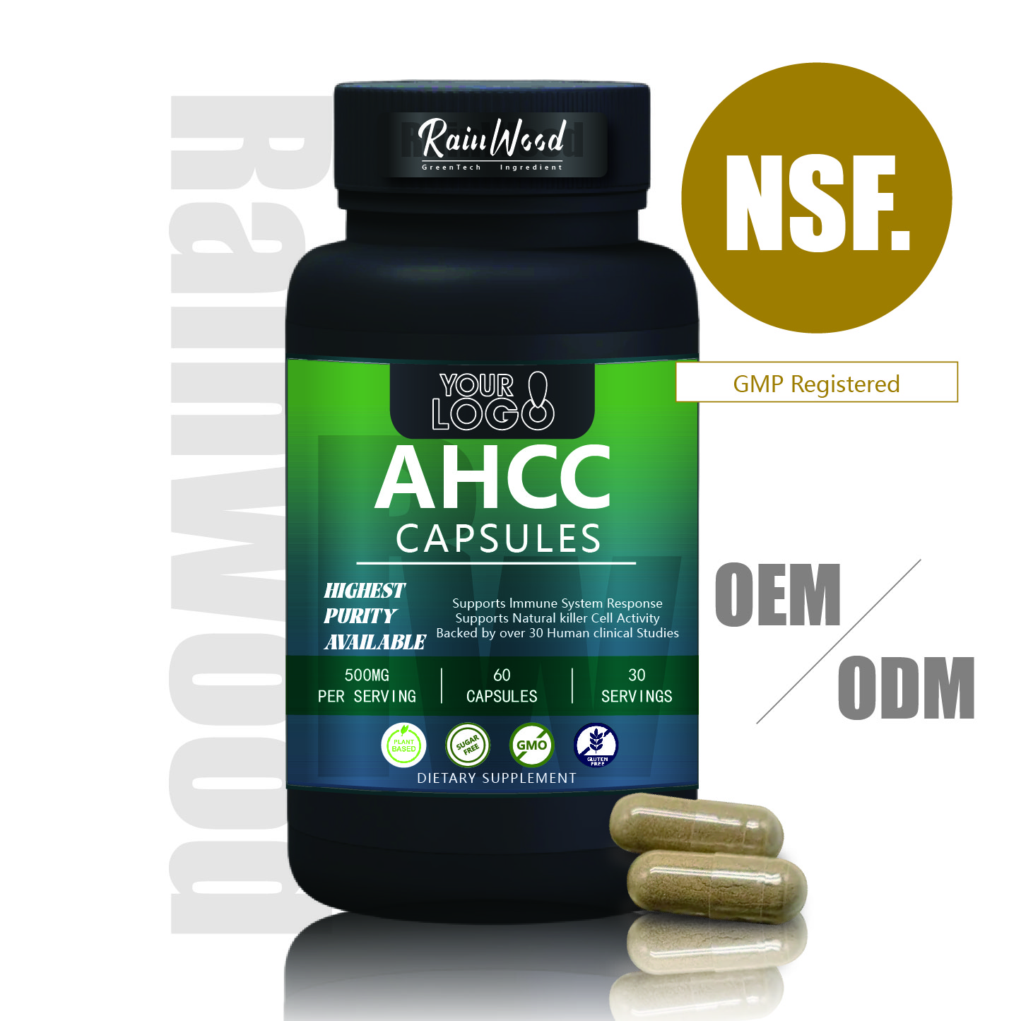 AHCC 500mg Capsules