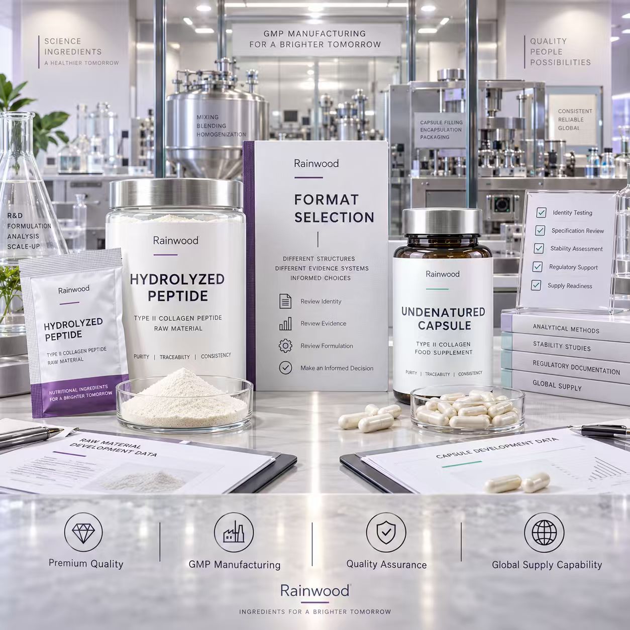 Hydrolyzed Peptide or Undenatured Capsule Which Type II Format Can Your Buyer Actually Understand
