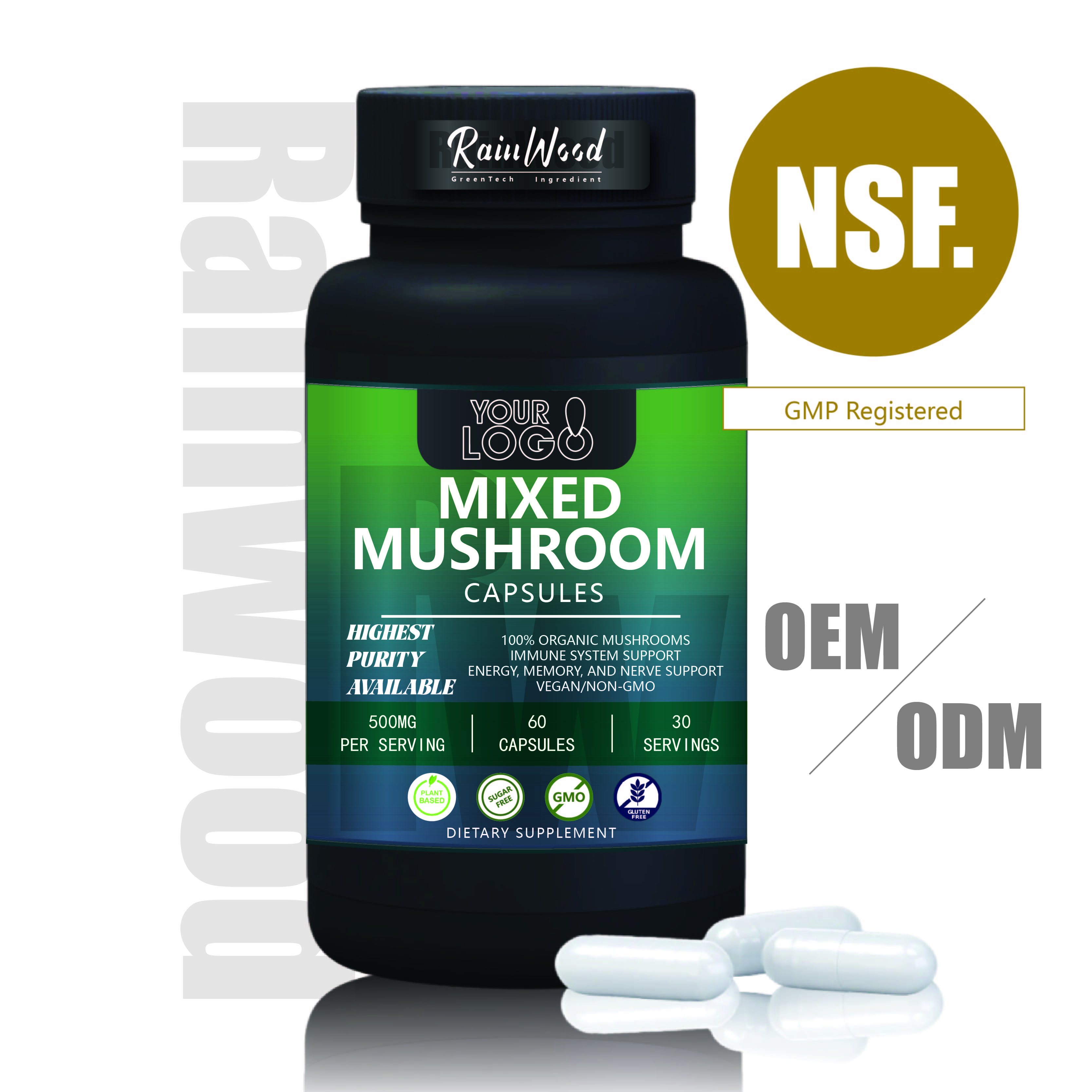 Mixed Mushroom Capsules