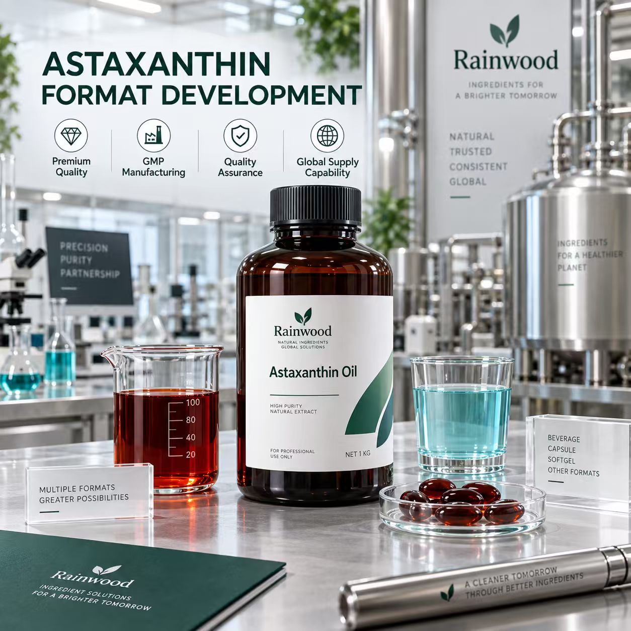 Why Astaxanthin Oil Fails in Clear Beverages and Hard Capsules