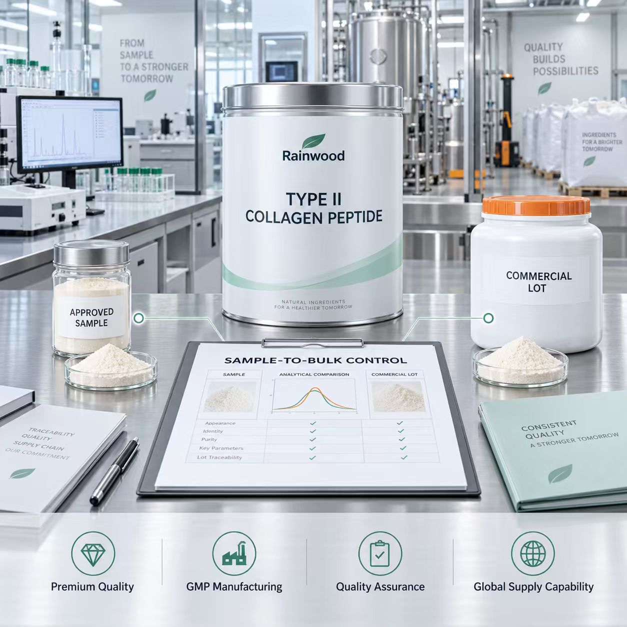 Perfect Sample Different Bulk How Type II Collagen Peptide Lots Drift