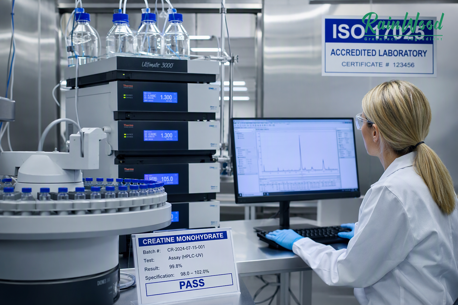 Your 5 g Creatine Stick Pack Label May Not Deliver 5 g Creatine Quality Assurance Testing and Batch Release Gate