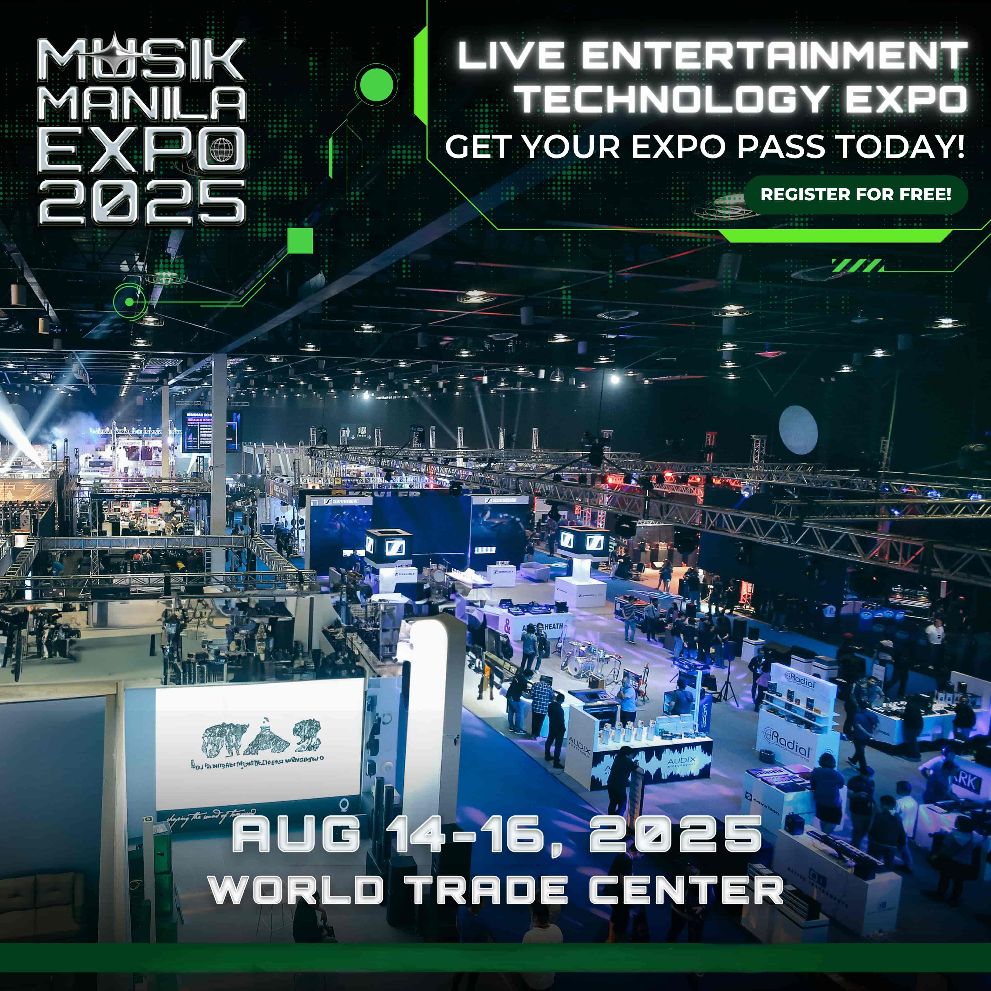 Foshan Shengse Sahne Ekipmanları Co., Ltd. -- MUSIK MANILA FUAR 2025'te Parlıyor