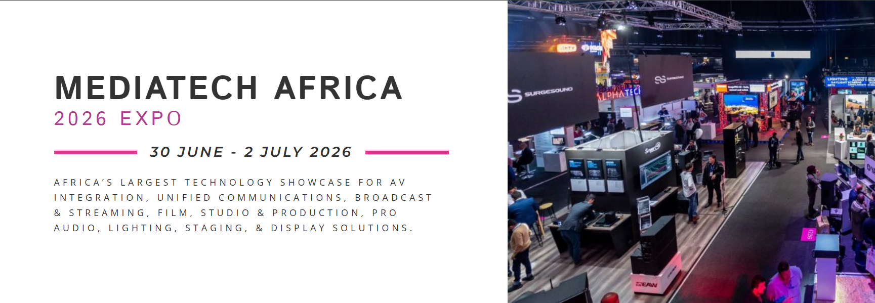 Mediatech Africa 2026'ya Katılıyoruz
