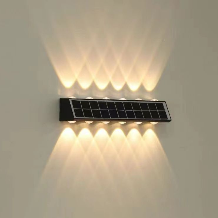 Solar Wall Light - IP65 Waterproof, RGB Color Changing Option, Multiple Heads Available, Automatic On/Off, for Outdoor Garden and Pathway Lighting