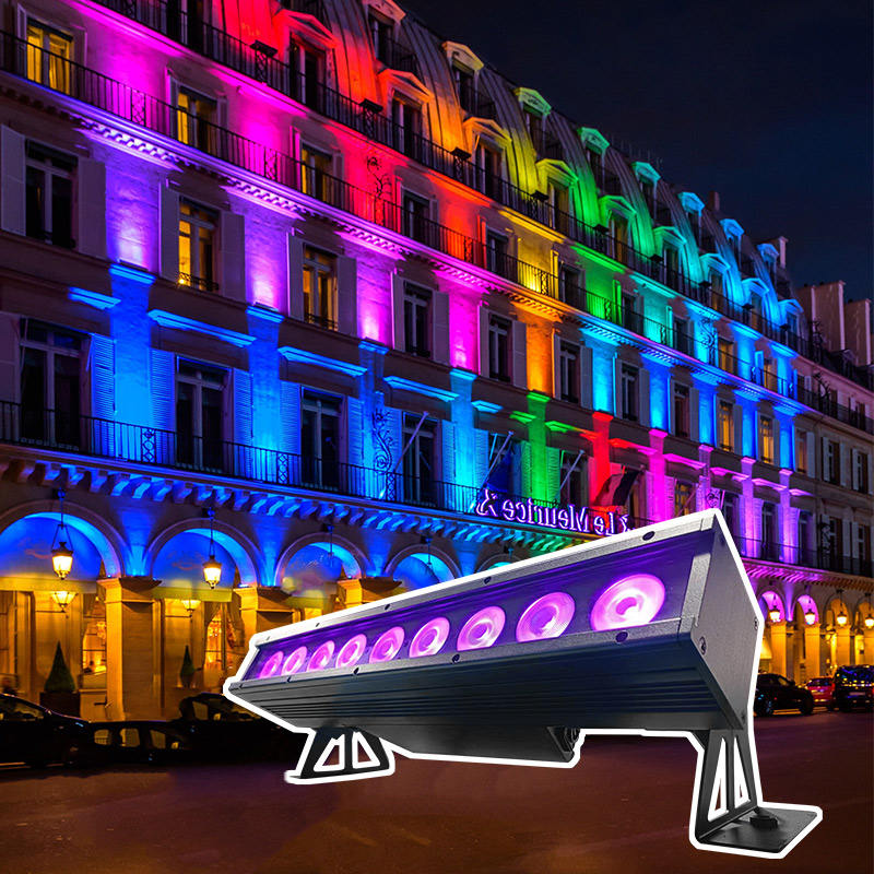 Battery-Powered RGB LED Bar Light - 13200mAh, 20H Runtime - Perfect for Outdoor Events, Architectural Lighting, Parties
