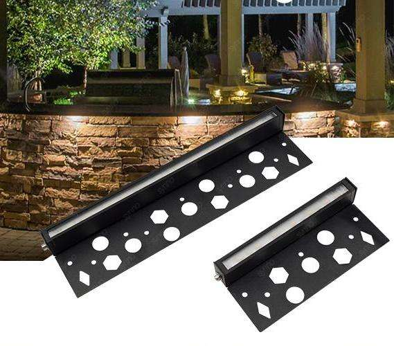 LED Wall Washer Light - IP65 Waterproof, 120° Adjustable Angle, High CRI, for Outdoor Landscape and Step Lighting, Die-cast Aluminum Housing, Multiple Sizes Available