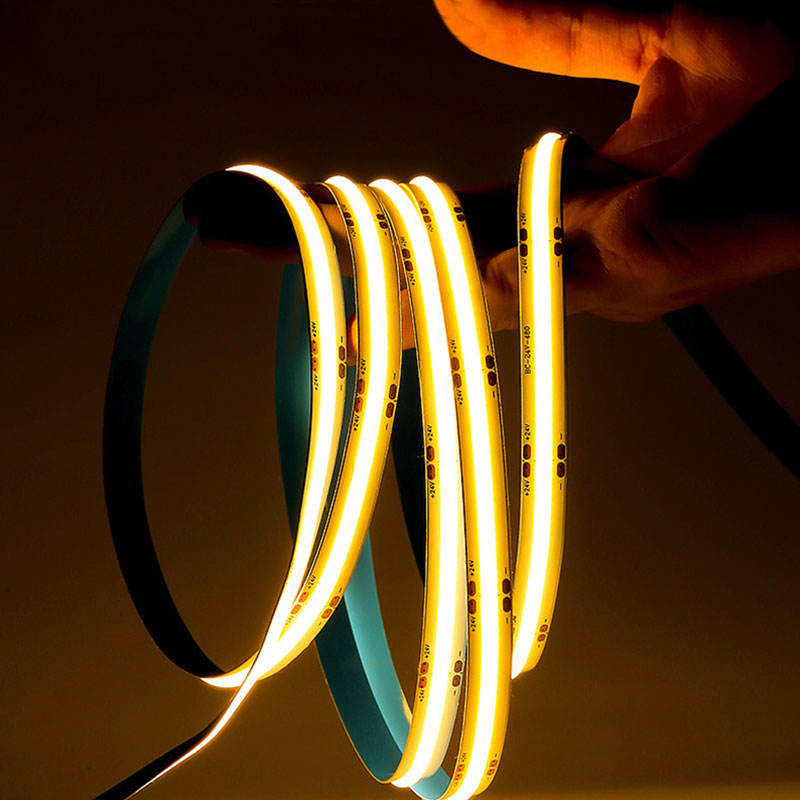 High - Brightness COB LED Light Strip - 5m/10m Rolls, 3 Color Temperatures