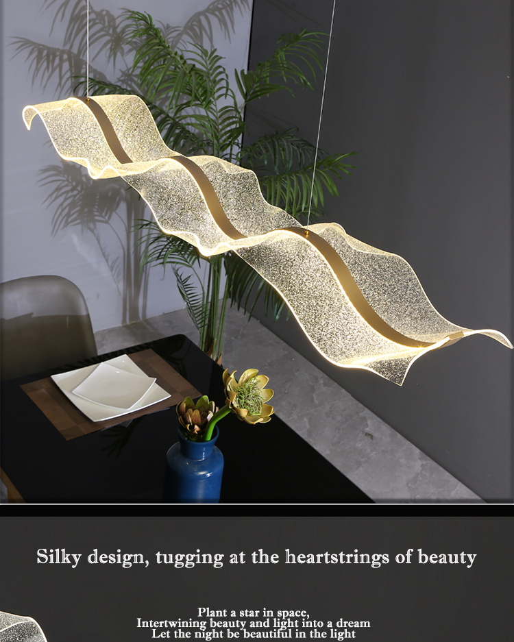 Premium Wavy Glass & Metal Chandelier.jpg