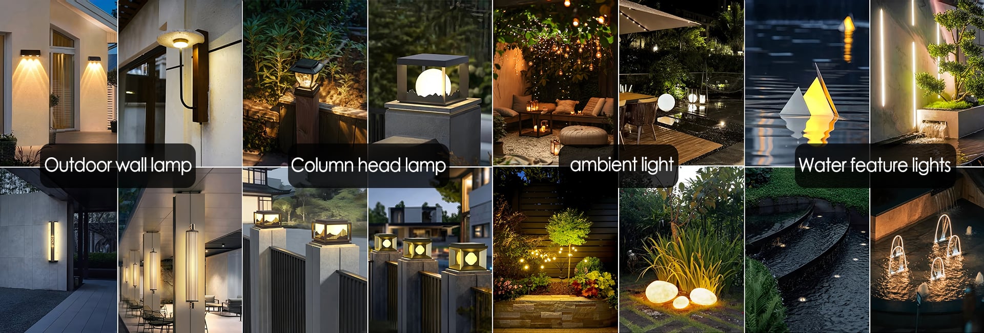 Outdoor wall lamp