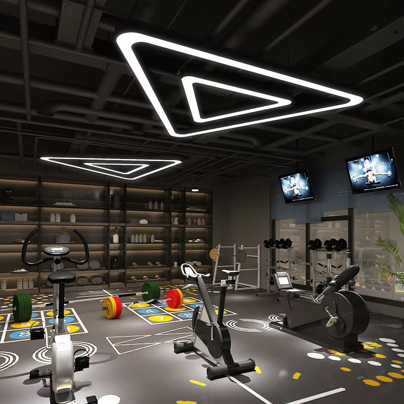 Triangle gym office light