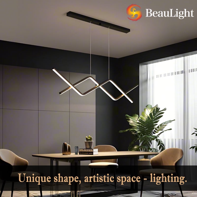 Modern Linear Chandelier