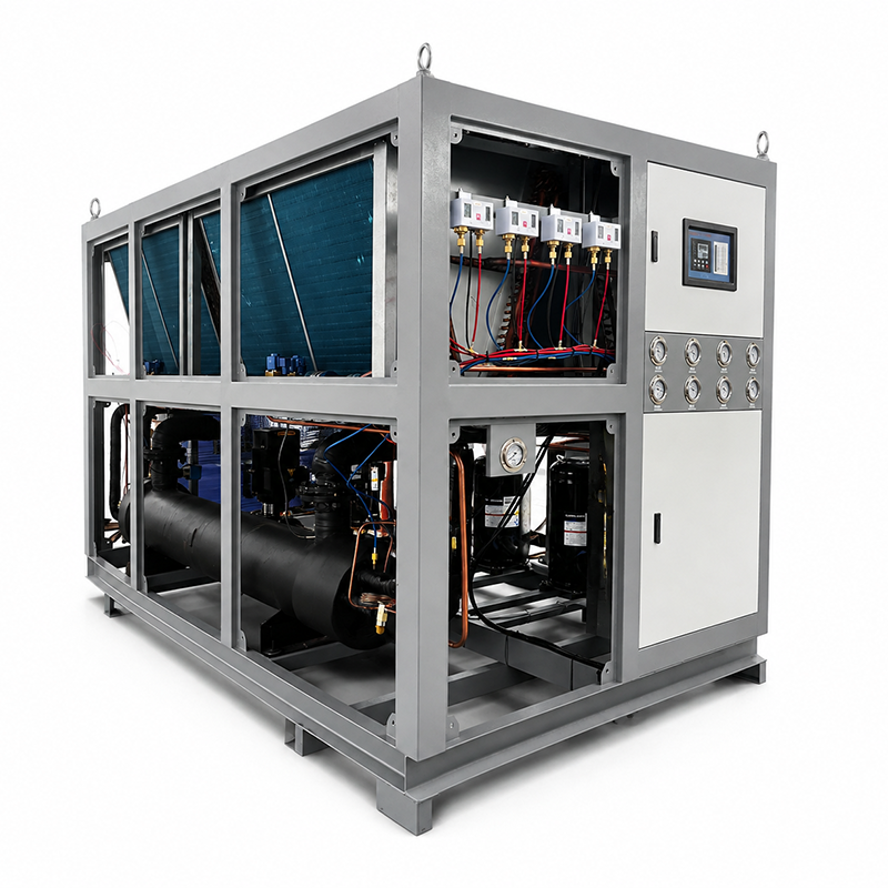 50HP Air-Cooled Chiller for Food Processing and Industrial Cooling
