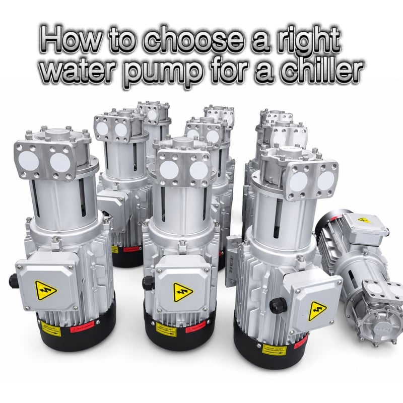 How to Select the Right Water Pump for an Industrial Chiller