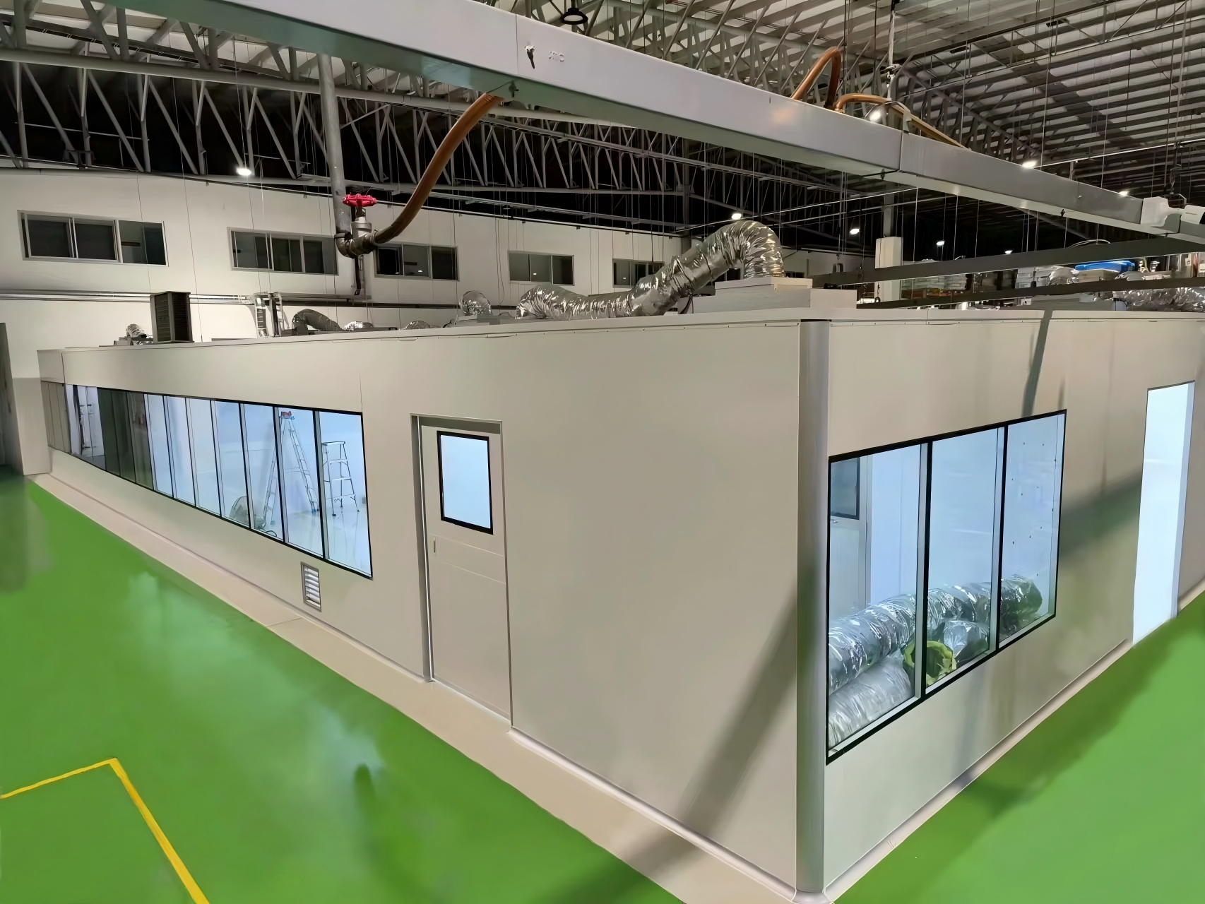product hot selling high quality high efficiency steel plate spraying modular clean room-20