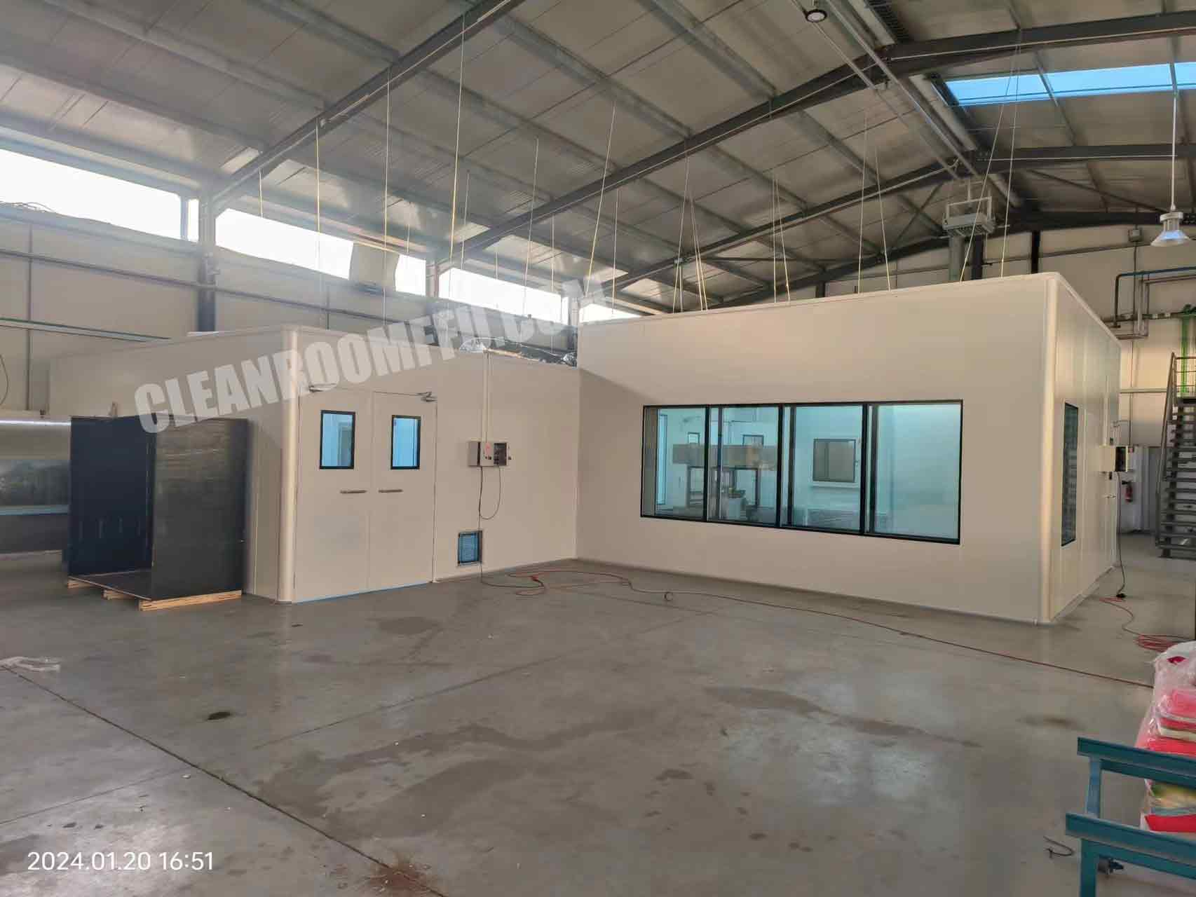 portugal clean class 10000 modular cleanroom done by anlaitech in 2024516-0