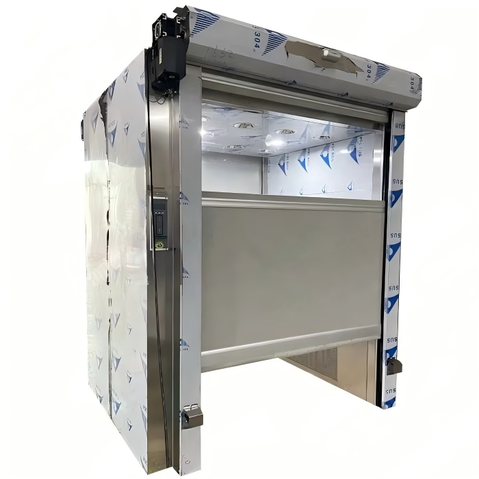 Custom air Purifier air Shower with Automatic Fast Rolling Door