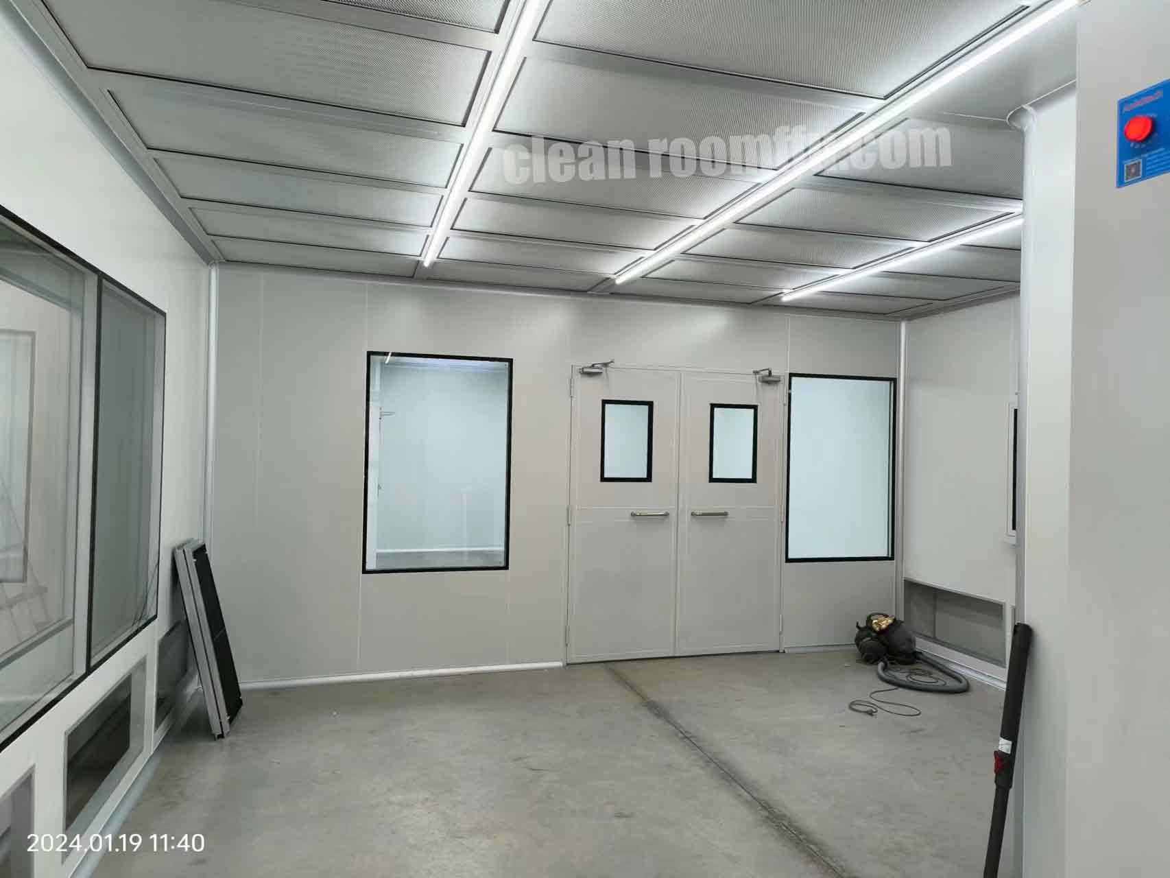 portugal clean class 10000 modular cleanroom done by anlaitech in 2024516-2