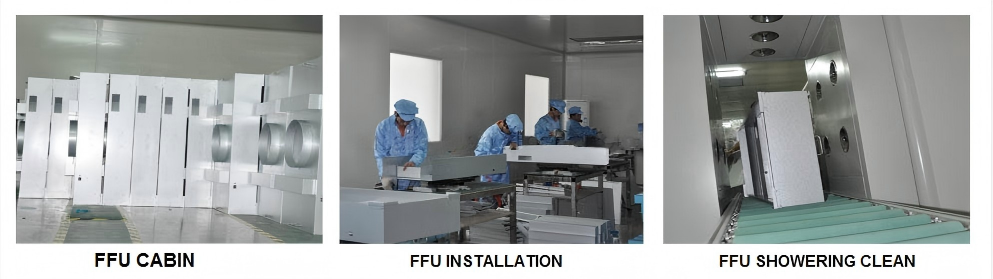 product customizable flow hood laminar mushroom air filter ffu fan filter unit with hepa-6
