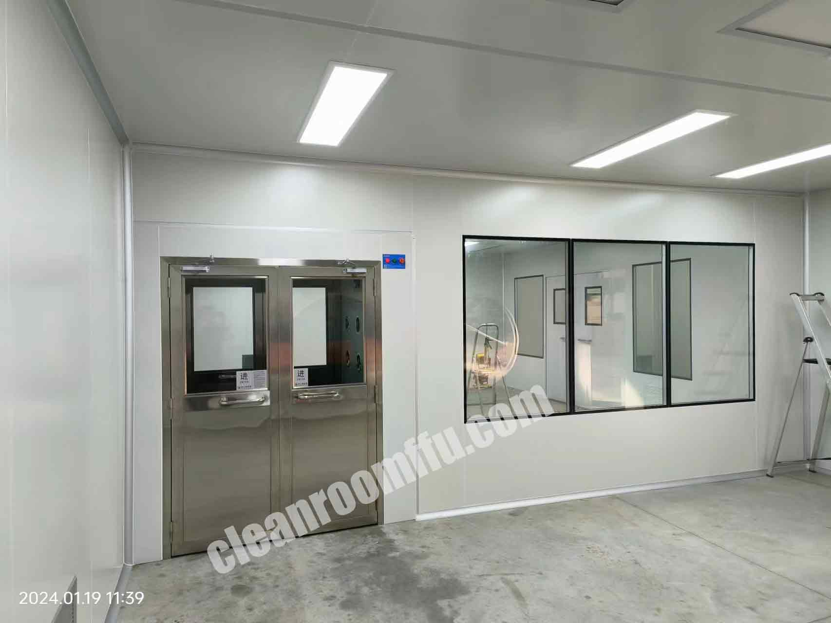 portugal clean class 10000 modular cleanroom done by anlaitech in 2024516-3