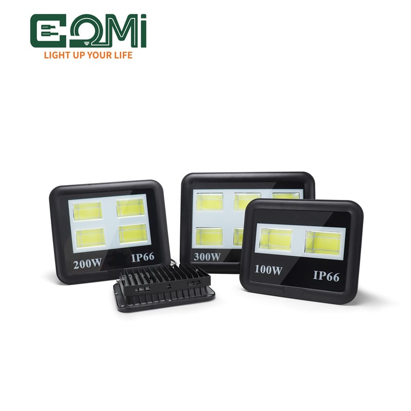Black Aluminum Casing Ip66 Cob Flood Light