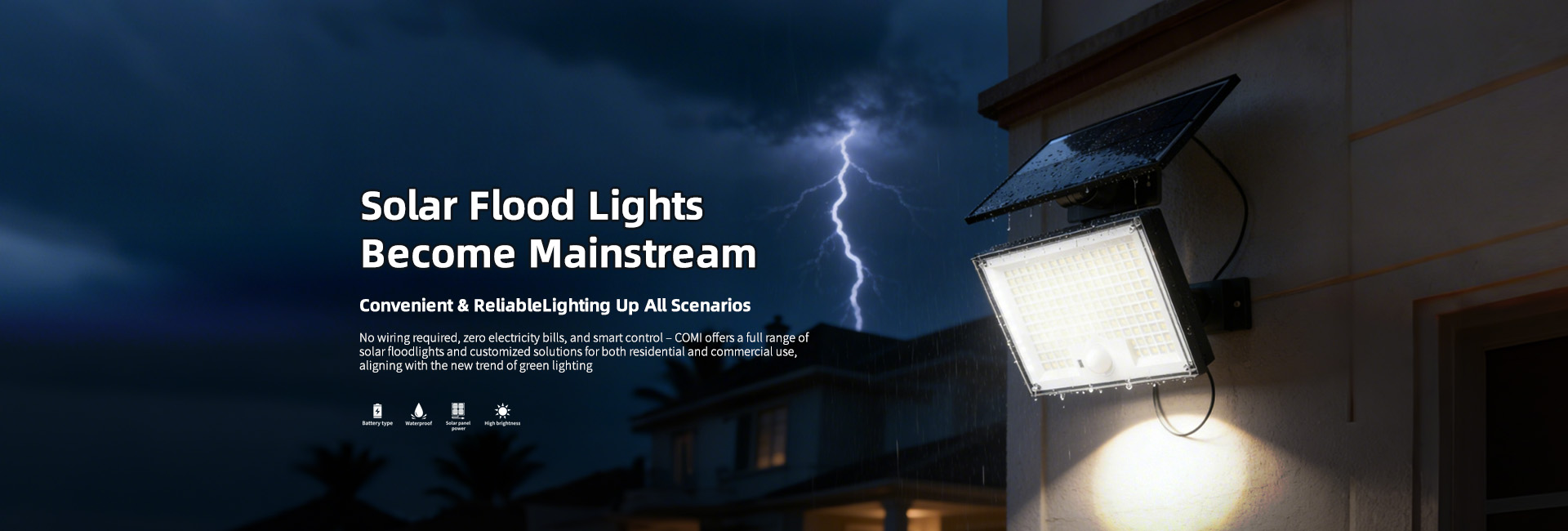 Solar Flood Lights Become Mainstream