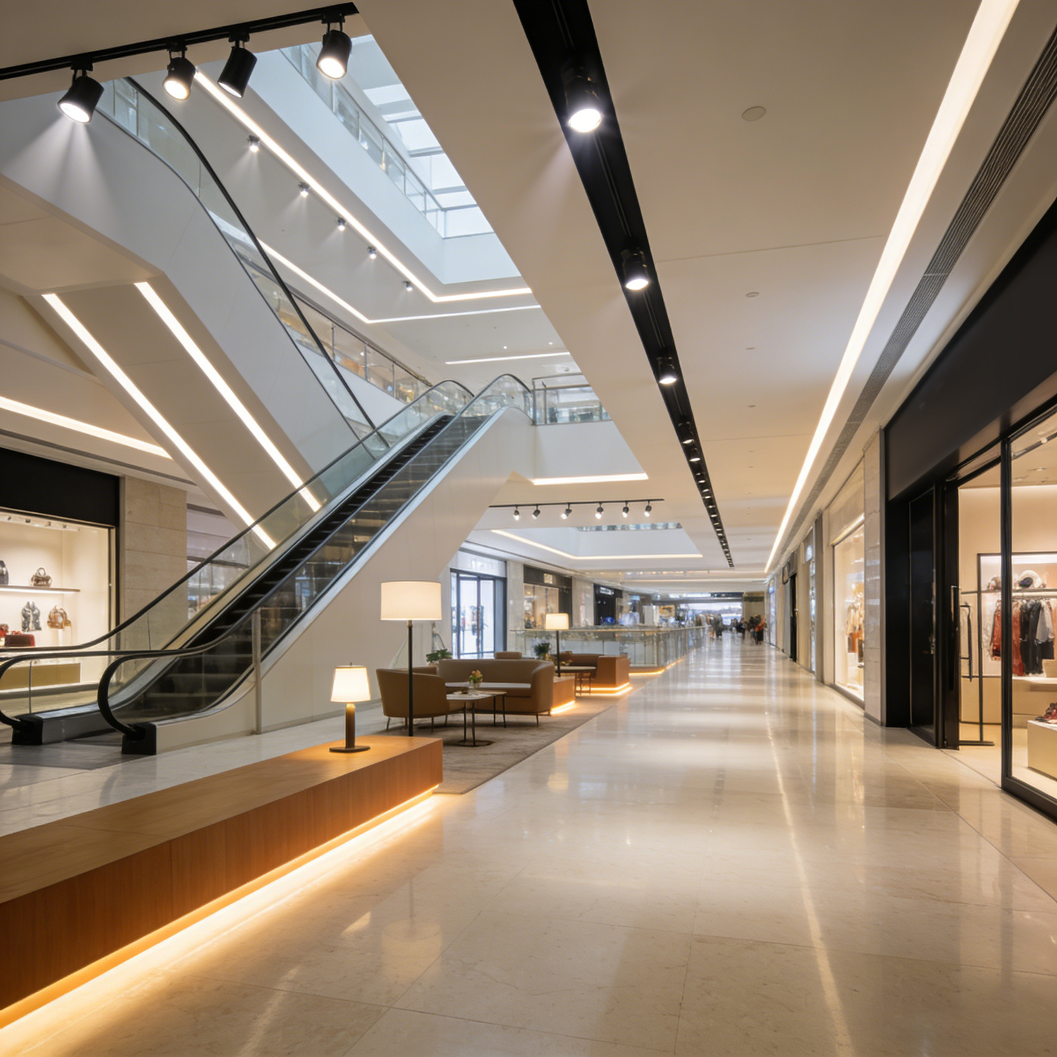 Indoor Commercial Lighting Project