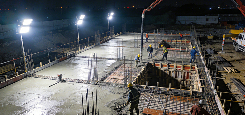 Flood Lights for Engineering Construction